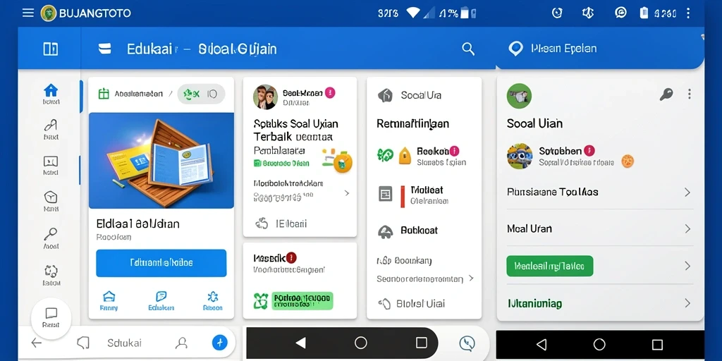 Tampilan antarmuka aplikasi BUJANGTOTO yang interaktif dan modern.